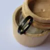 siyah taşlı yüzük