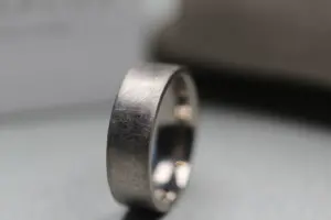 Eskitme Titanyum Yüzük