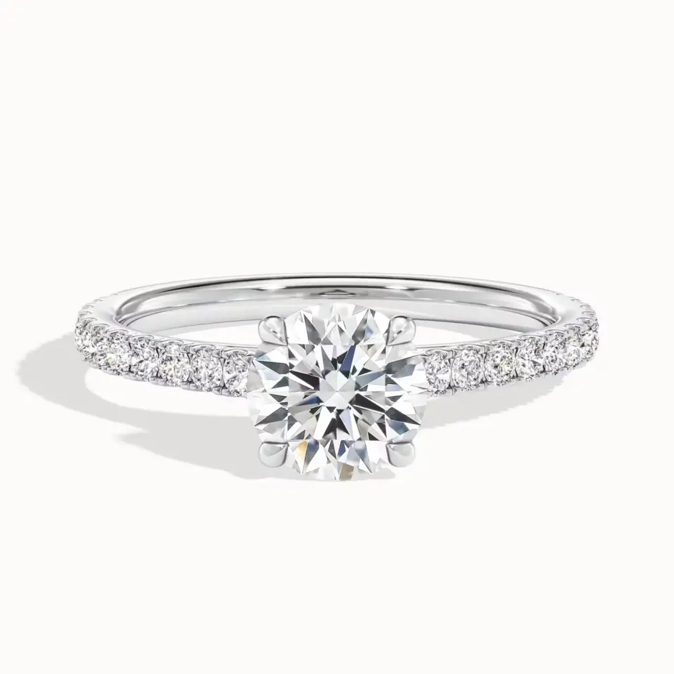 The Taylor 0.70 ct Mozanit Tektaş Yüzük