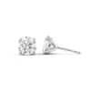 0.80 ct taşlı gümüş küpe