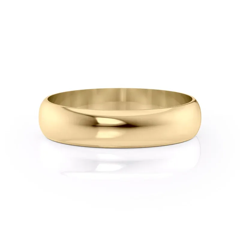 Klasik Bombe Alyans 5 mm