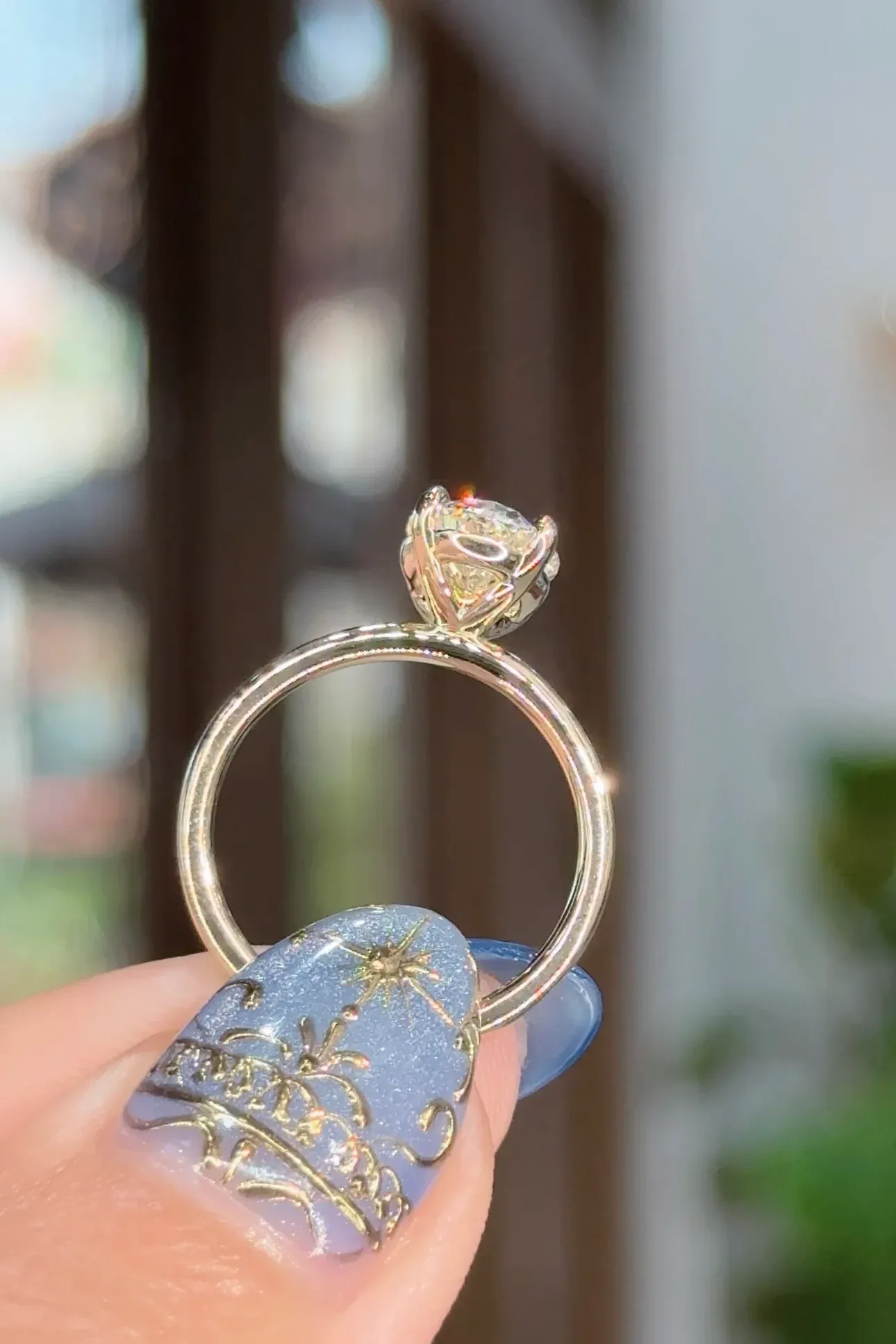 2 Karat Oval Laboratuvar Pırlanta Tektaş